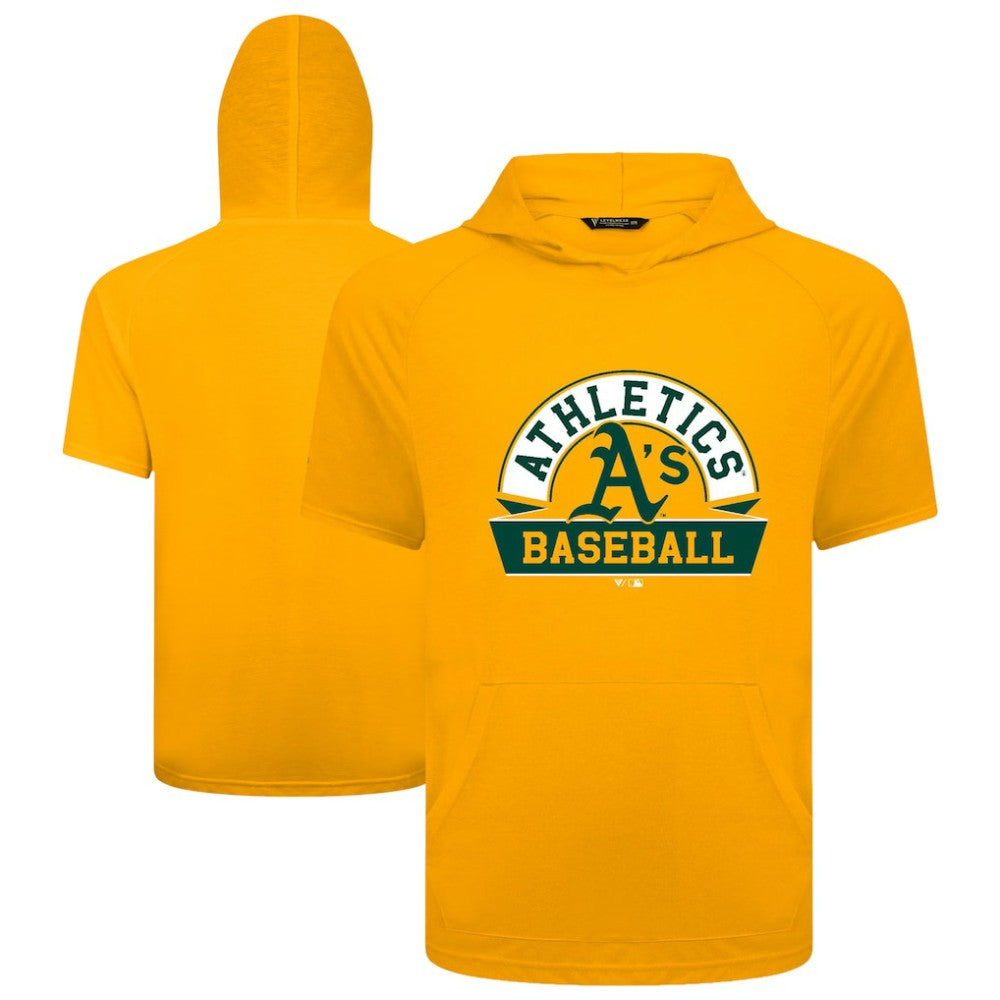 Athletics Levelwear Phase Banner Arch Hoodie T-Shirt Gold