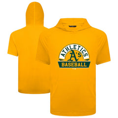 Athletics Levelwear Phase Banner Arch Hoodie T-Shirt Gold