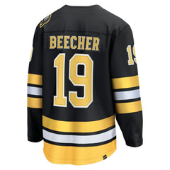 John Beecher Boston Bruins Fanatics Home Breakaway Player Jersey Black