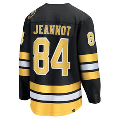 Tanner Jeannot Boston Bruins Fanatics Home Breakaway Player Jersey Black