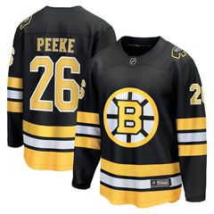 Andrew Peeke Boston Bruins Fanatics Home Breakaway Player Jersey Black