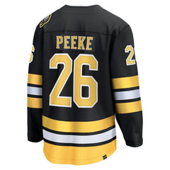 Andrew Peeke Boston Bruins Fanatics Home Breakaway Player Jersey Black