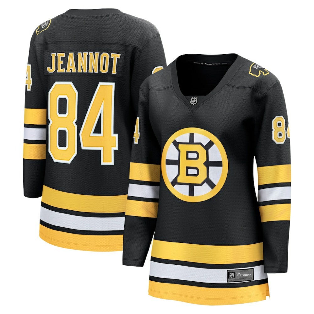 Tanner Jeannot Boston Bruins Fanatics Women's Home Breakaway Player Jersey Black