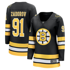 Nikita Zadorov Boston Bruins Fanatics Women's Home Breakaway Player Jersey Black