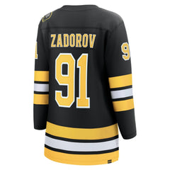 Nikita Zadorov Boston Bruins Fanatics Women's Home Breakaway Player Jersey Black