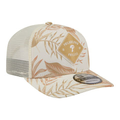 Philadelphia Phillies Tonal Palm 9SEVENTY Adjustable Trucker Hat Tan | New Era