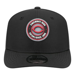 Cincinnati Reds Circle 9SEVENTY Adjustable Hat Black | New Era