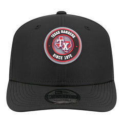 Texas Rangers Circle 9SEVENTY Adjustable Hat Black | New Era