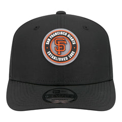 San Francisco Giants Circle 9SEVENTY Adjustable Hat Black | New Era