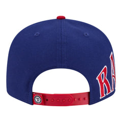 Texas Rangers Stretched Two-Tone 9FIFTY Adjustable Hat Royal/Red | New Era