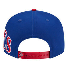 Philadelphia Phillies Stretched Two-Tone 9FIFTY Adjustable Hat Royal/Red | New Era