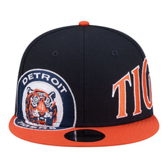 Detroit Tigers Stretched Two-Tone 9FIFTY Adjustable Hat Navy/Orange | New Era