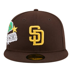 San Diego Padres City Patch 59FIFTY Fitted Hat Brown | New Era