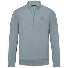 Tampa Bay Lightning Levelwear Copper Upright Quarter-Zip Pullover Gray