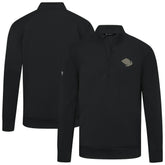 Utah Mammoth Levelwear Copper Upright Quarter-Zip Pullover Black