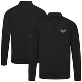 Washington Capitals Levelwear Copper Upright Quarter-Zip Pullover Black