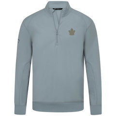 Toronto Maple Leafs Levelwear Copper Upright Quarter-Zip Pullover Gray
