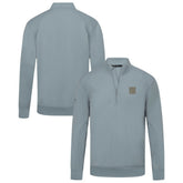 New York Rangers Levelwear Copper Upright Quarter-Zip Pullover Gray