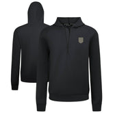 Vegas Golden Knights Levelwear Technic Quarter-Zip Pullover Hoodie Black