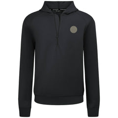 Edmonton Oilers Levelwear Technic Quarter-Zip Pullover Hoodie Black
