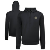 Boston Bruins Levelwear Technic Quarter-Zip Pullover Hoodie Black