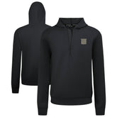 New York Rangers Levelwear Technic Quarter-Zip Pullover Hoodie Black