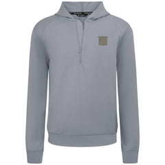 New York Rangers Levelwear Technic Quarter-Zip Pullover Hoodie Gray