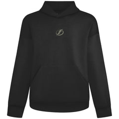 Tampa Bay Lightning Levelwear Luxe Signature Copper Hoodie Black