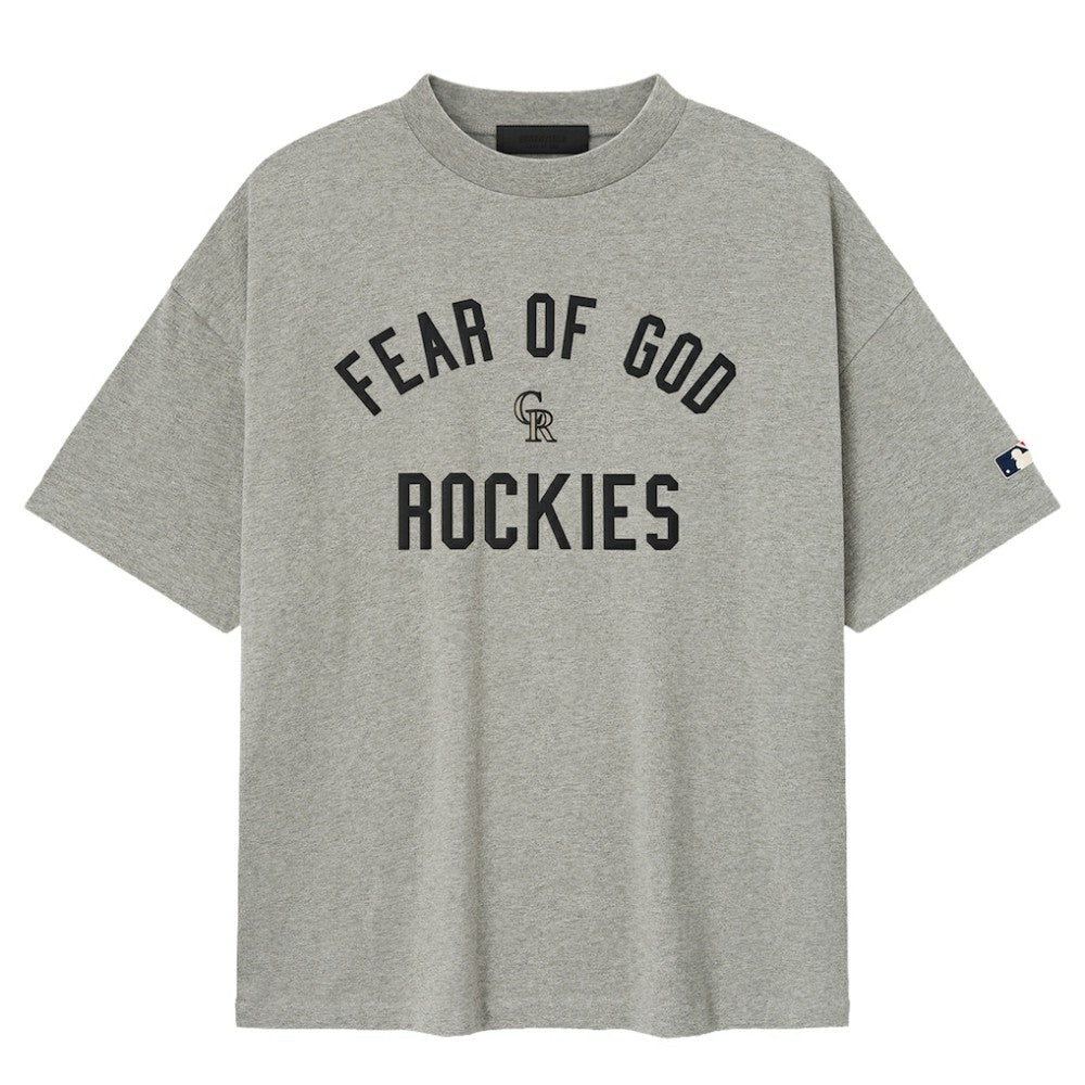 Colorado Rockies Fear of God x MLB 90's Fit T-Shirt Heather Gray