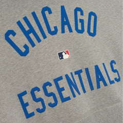 Chicago Cubs Fear of God x MLB Sport Fit Hoodie Warm Heather Gray/Royal