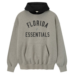 Florida Marlins Fear of God x MLB Sport Fit Hoodie Warm Heather Gray/Black