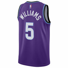 Cody Williams Utah Jazz Unisex Swingman Jersey - Icon Edition - Purple