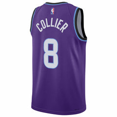 Isaiah Collier Utah Jazz Unisex Swingman Jersey - Icon Edition - Purple