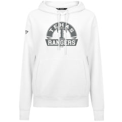 Texas Rangers Levelwear Women's Adorn Banner Arch Hoodie White