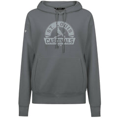 St. Louis Cardinals Levelwear Women's Adorn Banner Arch Hoodie Stone