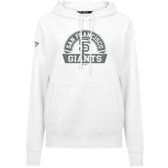 San Francisco Giants Levelwear Women's Adorn Banner Arch Hoodie White