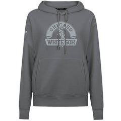 Chicago White Sox Levelwear Women's Adorn Banner Arch Hoodie Stone