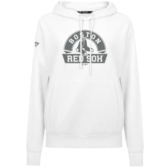 Boston Red Sox Levelwear Women's Adorn Banner Arch Hoodie White