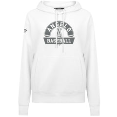 Los Angeles Angels Levelwear Women's Adorn Banner Arch Hoodie White