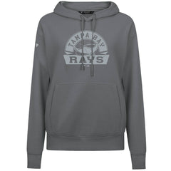 Tampa Bay Rays Levelwear Women's Adorn Banner Arch Hoodie Stone
