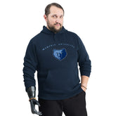 Memphis Grizzlies G-III Sports by Carl Banks Adaptive Team Arc Fleece Hoodie Navy
