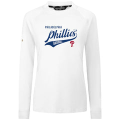 Philadelphia Phillies Levelwear Women's Slender Glide T-Shirt White