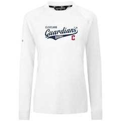Cleveland Guardians Levelwear Women's Slender Glide T-Shirt White