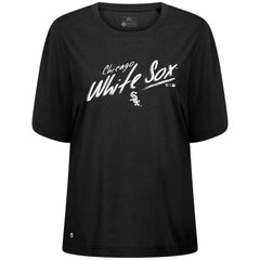 Chicago White Sox Levelwear Women's Bloom Sizzle T-Shirt Black