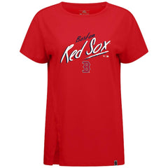 Boston Red Sox Levelwear Women's Influx Sizzle T-Shirt Red