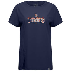 Detroit Tigers Levelwear Women's Influx Journey T-Shirt Navy