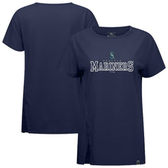 Seattle Mariners Levelwear Women's Influx Journey T-Shirt Navy