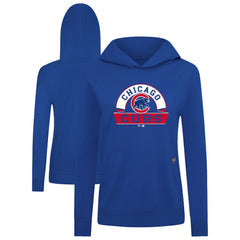 Chicago Cubs Levelwear Women's Relay Banner Arch Long Sleeve T-Shirt Hoodie Royal