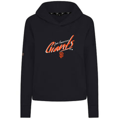 San Francisco Giants Levelwear Women's Sweet Sizzle Tri-Blend Hoodie Black