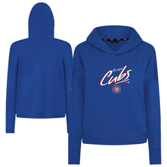 Chicago Cubs Levelwear Women's Sweet Sizzle Tri-Blend Hoodie Royal